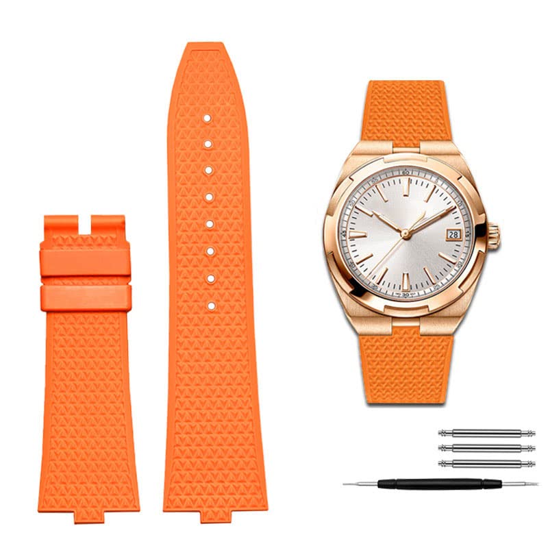 Sangle de montre fluororubber pour remplacer bracelet VC Series 4500V