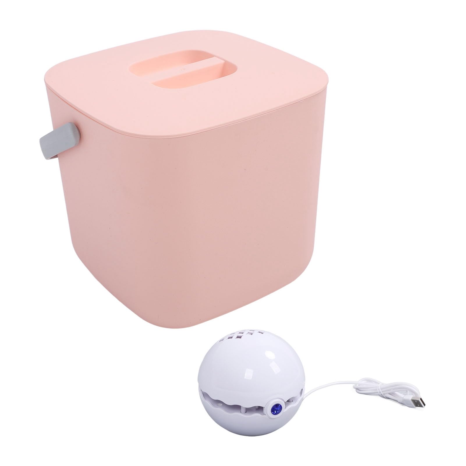 Mini Zmywarka, Przenośny środek do Czyszczenia Pralki USB, Automatyczne Wyłączanie Wydajna Minikompaktowa Zmywarka USB z Narzędziami do Mycia, Idealna Domowego Mieszkania Kuchennego (Różowe