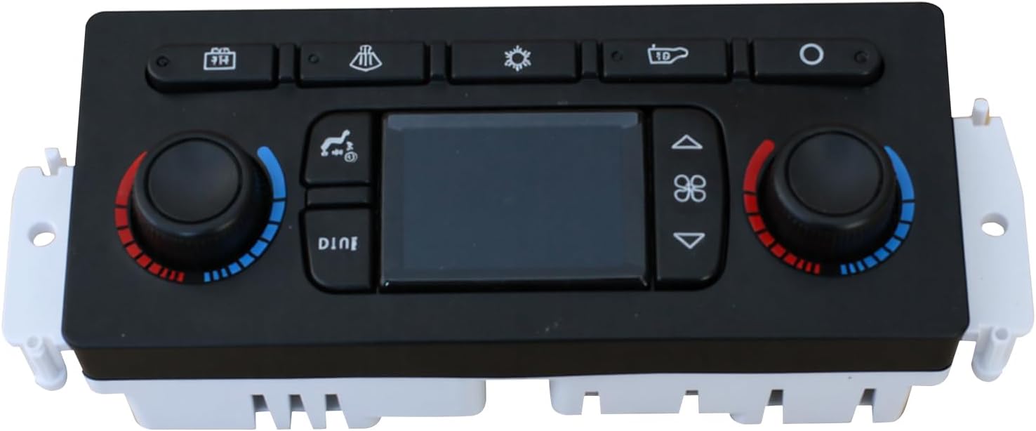 Heater A/C Climate Control Module Panel Switch 10367041 Compatible with Chevy Silverado Suburban Tahoe Trailblazer Avalanche GMC Sierra Yukon Envoy Cadillac Escalade Rainier Hummer Bravada