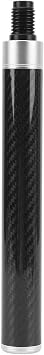 9in Pool Cue Extension Carbon Fiber Enhanced Control Comfortable Touch Billiard Cue Stick Extended for Cue