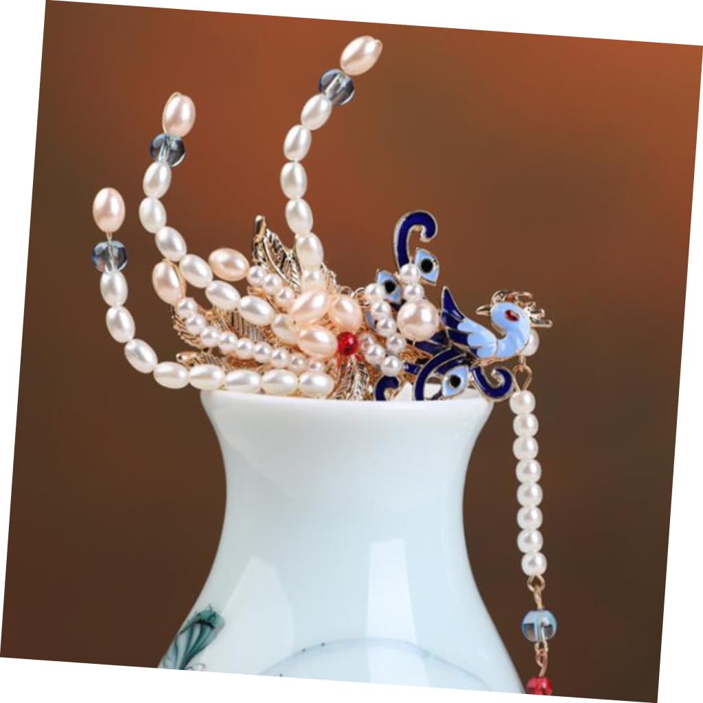 Beavorty 3stücke Retro Perlen-haarspange Mit -design Für -outfits Elegantes Haarschmuck-accessoire Für Damen Für Besondere Anlässe Und Festliche Feierlichkeiten