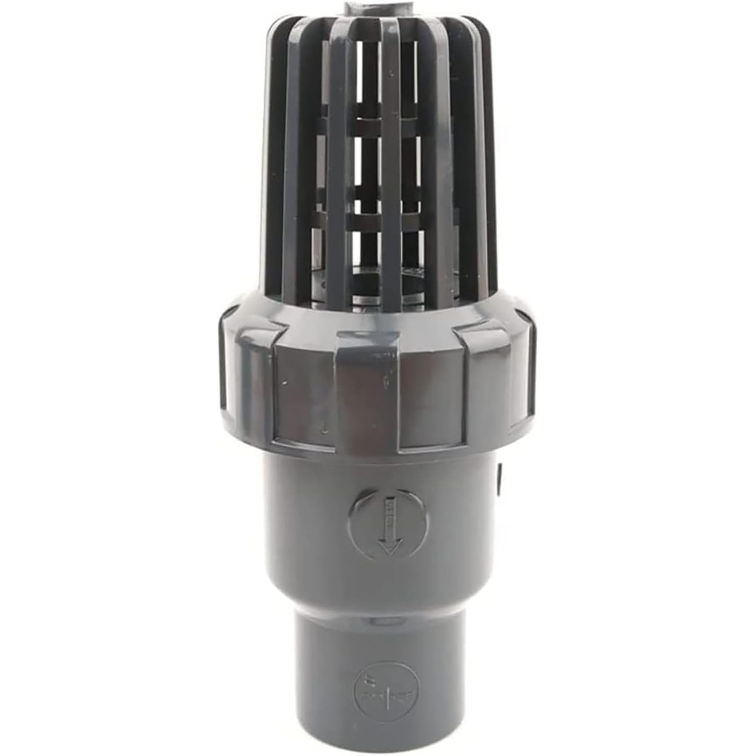 Raccords pour aquarium en PVC 20mm anti-colmatage avec crépine et vanne de fond