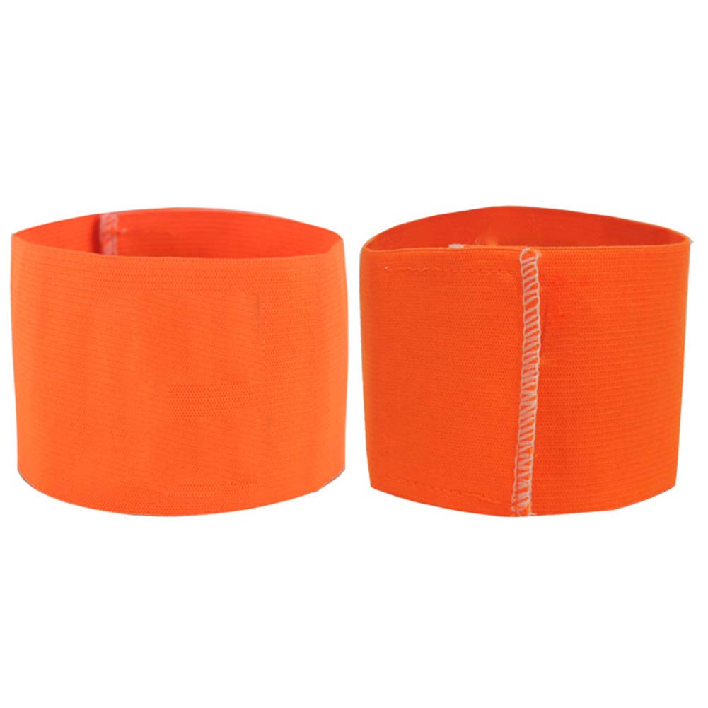 TopTie 50 PCS Personalizzato Calcio Calcio Capitano, Braccialetto Riflettente Personalizzato per Runners
