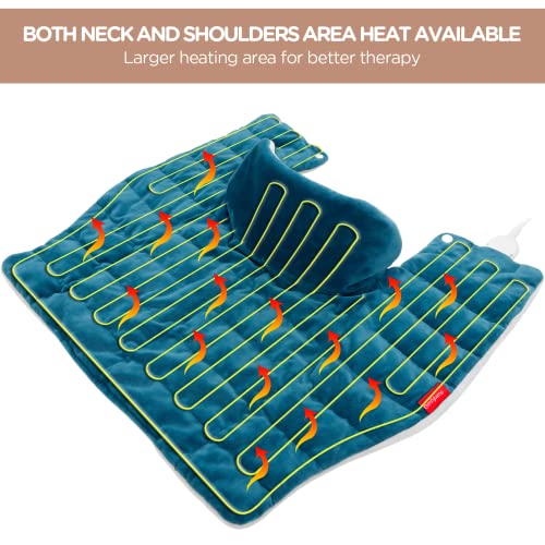 image for Comfytemp Aromatherapy Heating Pad for Neck and Shoulders, Large Elect