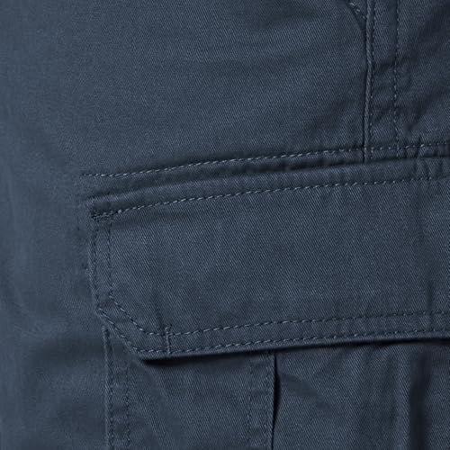 Image of Amazon Essentials Men's 10 inch Classic-Fit Cotton Cargo Shorts with Pockets, Zip Fly, Button Waist (Available in Big & Tall)