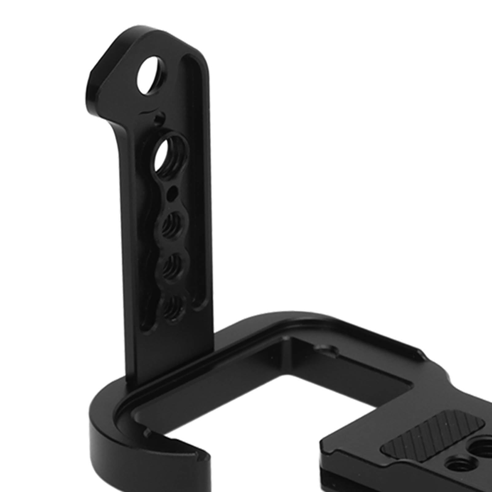 Naroote Staffa a Sgancio Rapido a L, Staffa Angolare in Alluminio, per | Design antiscivolo, aperture precise, installazione semplice, compatibilità più ampia, perfetto per FX3, FX30