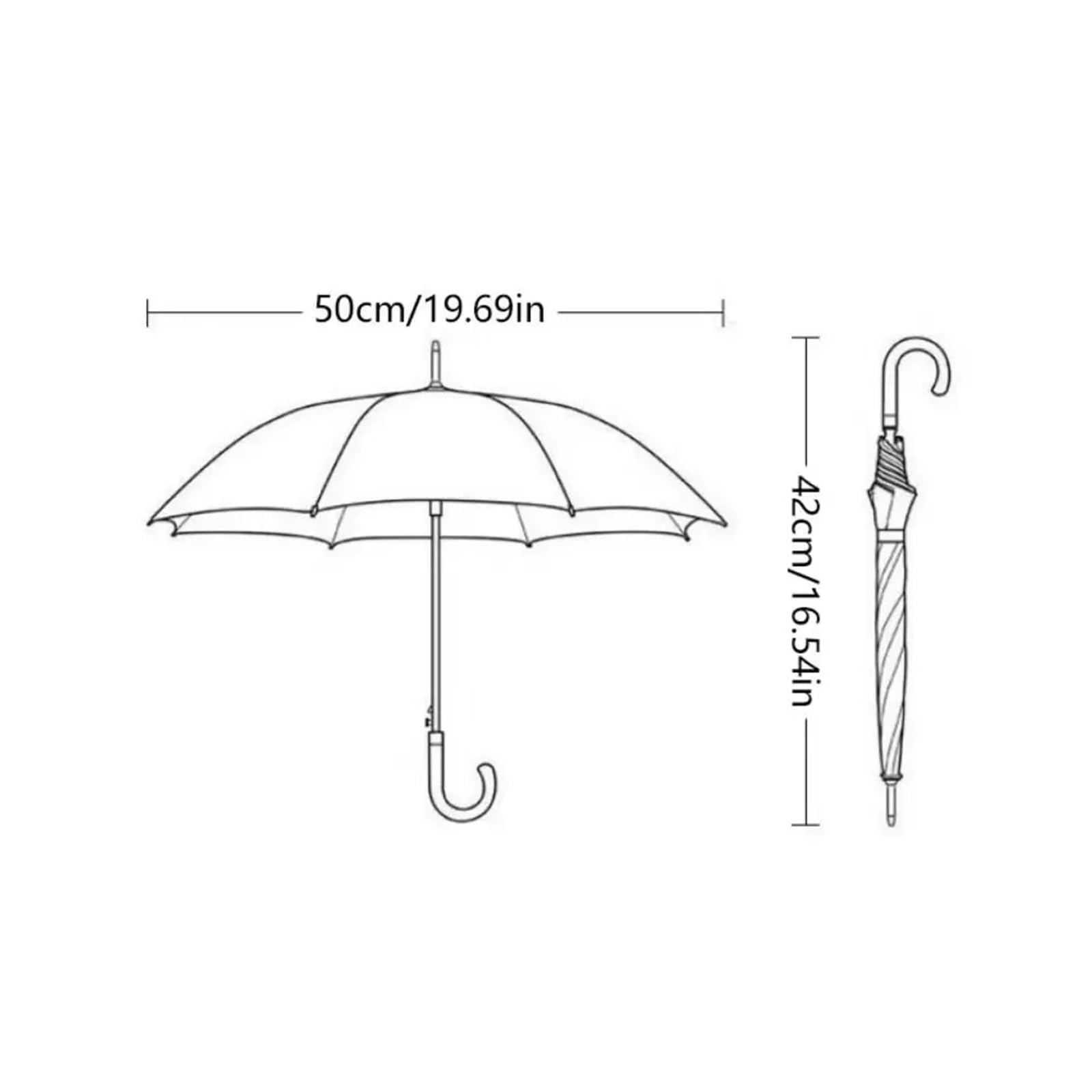 2 pièces Parapluies en dentelle élégants for femmes Pour La Décoration