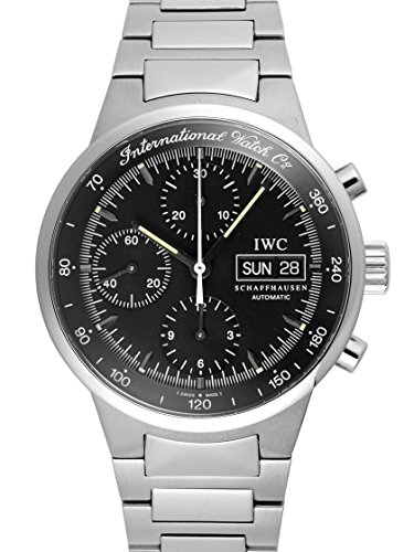 [アイダブリューシー] IWC 腕時計 GSTクロノグラフ IW370708 ブラック SS メンズ [中古品]