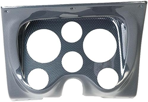 Classic Dash (101670013) 6-Hole Dash Panel for Chevrolet Camaro, Carbon Fiber