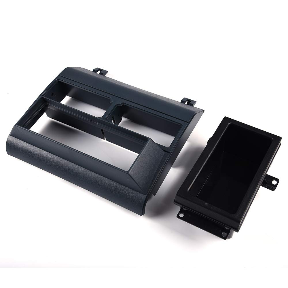 GRAND ORANGE Radio Dash Bezel Kit Mount Trim Compatible with 1988-1994 Chevy & GMC Pickup Truck Blue w/o Wire Harness Antenna GMK333BU 99-3000R GMP333 GM1482GRB