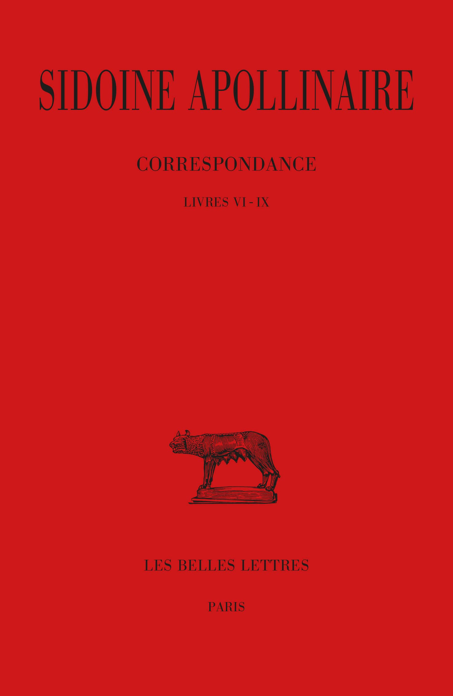 Lettres, tome 3, livres VI-IX
