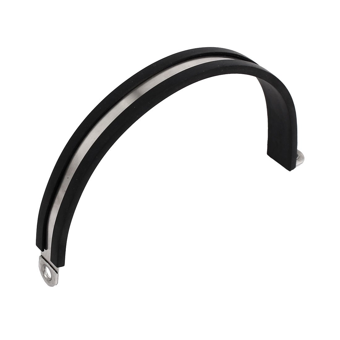 Sourcing Map Collier De Serrage Avec Insert En Caoutchouc Tuyau Support Pince Clip Serre Joint 75mm Dia EPDM Bordée Caoutchouc Attache Câble 5Pcs