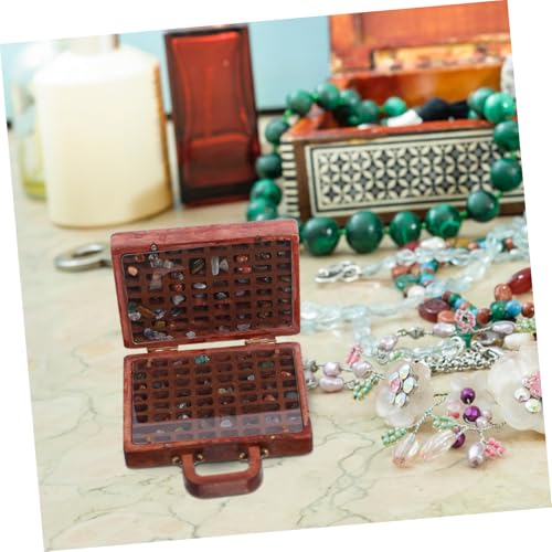 Boîte de rangement pierre naturel Healeved compacte avec compartiments - 5