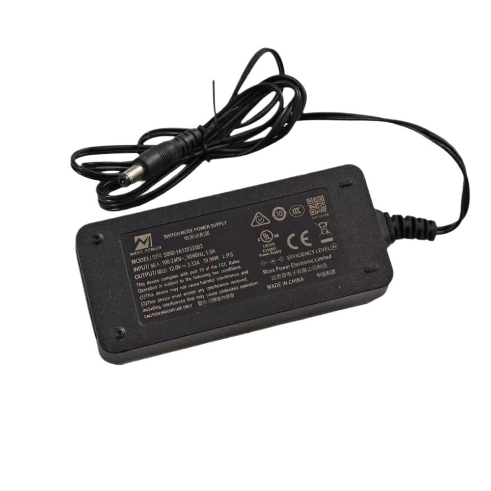 Cargador 12V 3.33A para grabador de video fuente S050-1A120333B3 conector 5.5 2.1mm cable AU