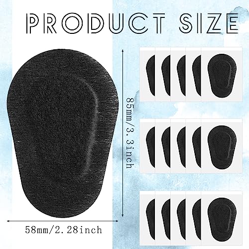 Image of Panitay 40 Pcs Eye Patches for Adults,3.3 X 2.3 Inch,Black | Eye Patch Disposable Breathable Eyepatch for Amblyopia Lazy Adhesive Bandages for Men, Daily Use Patches
