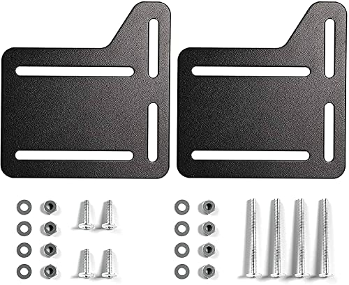 2Pcs Bed Frame Brackets Adapter For Headboard Extra Heavy Duty, Bed Adapter Conversion Plate, Queen Bed Frame Headboard Brackets Modification Plate #TOP1