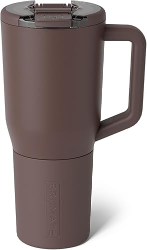 Miniatura 9 de BrüMate Müv – Taza térmica para café, 100% a prueba de fugas, con asa y tapa, de acero inoxidable y doble capa para viajes, de 25 onzas, color lila