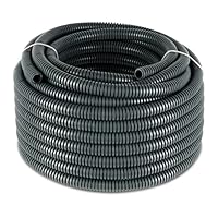 REV ISO-Rohr für Elektroinstallation, Kabelrohr EN25, flexibel 25m 750N/5cm, -5°C bis +60°C, grau