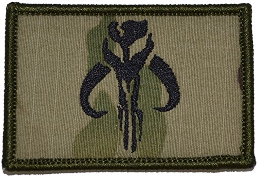 Mandalorian Skull - 2x3 Patch - Multicam/OCP