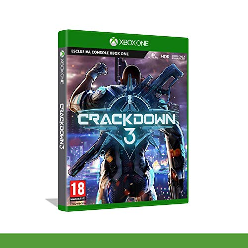 --- Crackdown 3 Pegi 18, Console Xbox One, 4K UKTRA HD, HDR, Microsoft