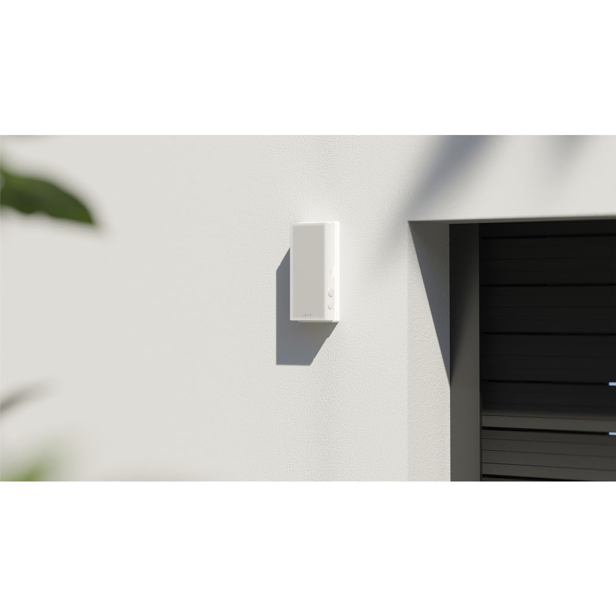 Somfy 1871307 - Sunteis Solar io - Helligkeits- & Temperatursensor, TaHoma Switch kompatibel, automatisiert Rollläden, Jalousien und alle kompatiblen io-Motoren, ohne Stromanschluss