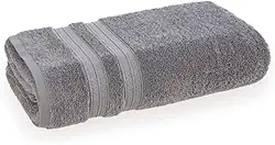 KARSTEN - TOALHA DE BANHO UNIKA- CINZA URBANO