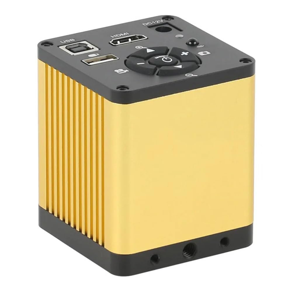 Zestaw akcesoriów do mikroskopu 40 MP 4K mikroskop cyfrowy 500X obiektyw z mocowaniem C HDMI USB kamera mikroskopowa do naprawy telefonu lutowania szkiełek mikroskopowych