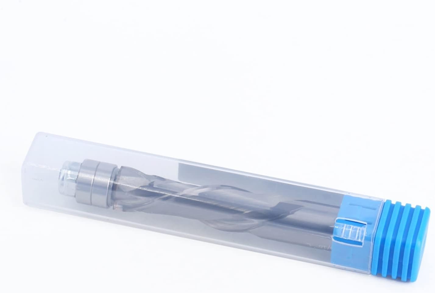 12mm 1/2Inch Shank Flush Trim Solid Carbide Spiral Top Bearing CNC Router Bit, Compression-Cut End Mill Bit (Cutting Edge Length : 12.7mm Shank)