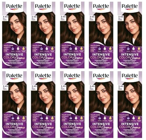 Palette Intensive Color Cream 3-65 Chocolat Foncé à haute concentration pigmentaire - 10 boîtes