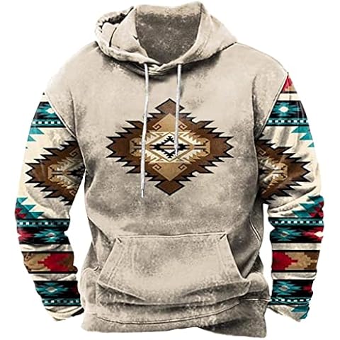 NUSGEAR Aztec Print Hoodie for Men Cover