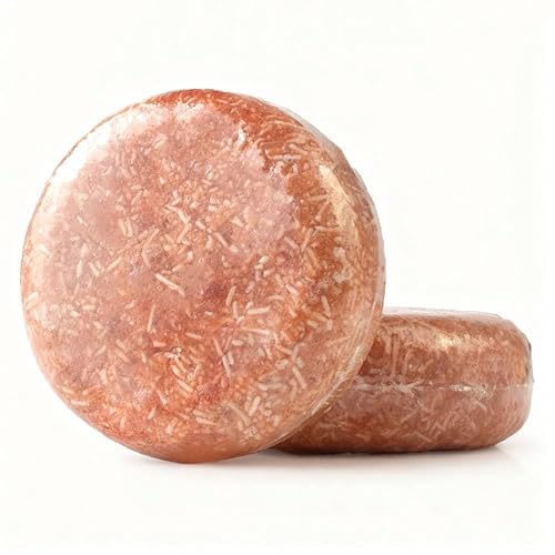 Barra de champú de canela y jengibre para la salud del cuero cabelludo, 2.12 onzas, paquete de 2 Champú sólido para el crecimiento del cabello,