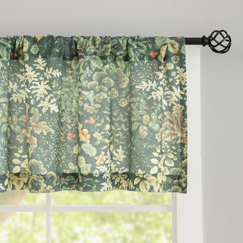 French Country Kitchen Valance for Windows 18 Inch Length 1