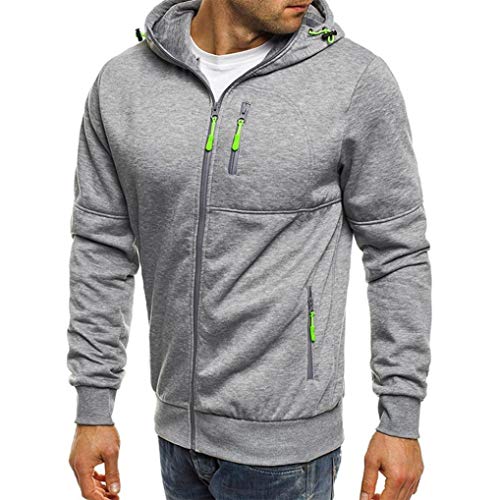 Sudaderas Hombre Chaquetas Hombre Marca Invierno,ZARLLE Ropa Hombre Guapa Top Moda Moto Ropa Cremallera Deportes Cardigan Sudaderas De AlgodóN Hombre Chaquetas Y Abrigos