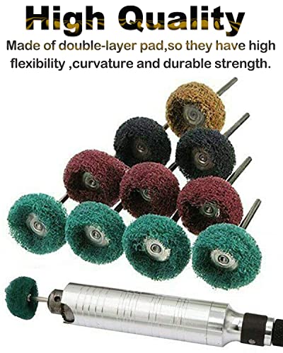 Rocaris 80Pcs 1" (25Mm) Abrasive Wheel Buffing Polishing Wheel Set For Rotary Tool… #TOP3