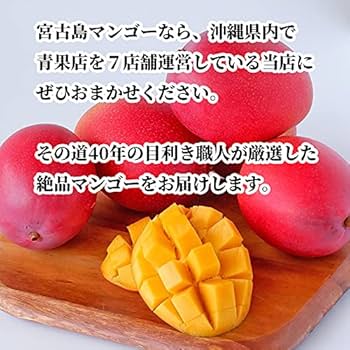 Amazon.co.jp: 【訳あり】宮古島アップルマンゴー【見た目が訳