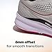 Saucony Women's Ride 14 Sneaker, Fog/Cherry, 8.5