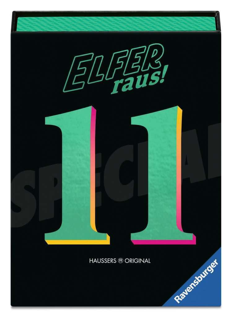 Ravensburger 25064 Elfer Raus! Special Edition Card Games, Games from 7 Years, Family Games, Board Games for 2-6 Players, Gifts for Girls, Boys and Adults