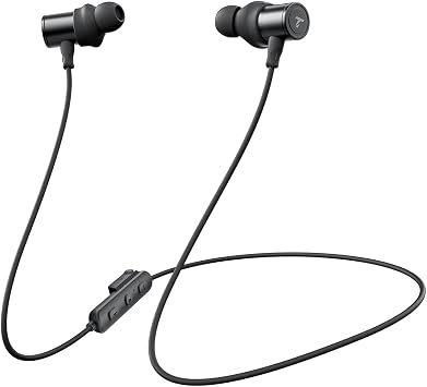 Truefree HD-100 Wireless Earbuds, Bluetooth 6.0 Neckband Headphones, Magnetic Wireless Earphones, 11mm Driver Spatial Audio, Multipoint Connection, 20 Hours of Battery Life, IP67 Waterproof for Sports