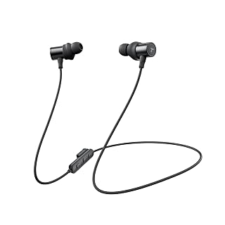 Truefree HD-100 Bluetooth Neckband Earbuds, IP67 Waterproof, 20H Playtime - Amazon product rated Grade A