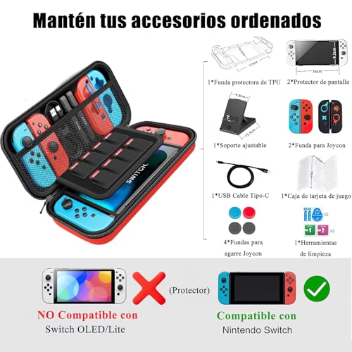 Lista de Funda nintendo switch - solo los mejores. 8 Imagen adicional