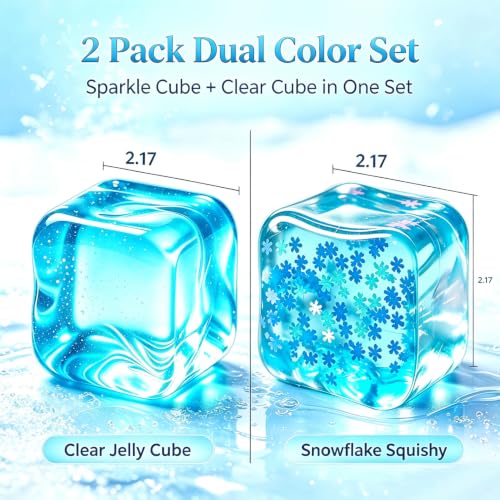 2 Pack Malt Sugar Squishy Cube - image 2