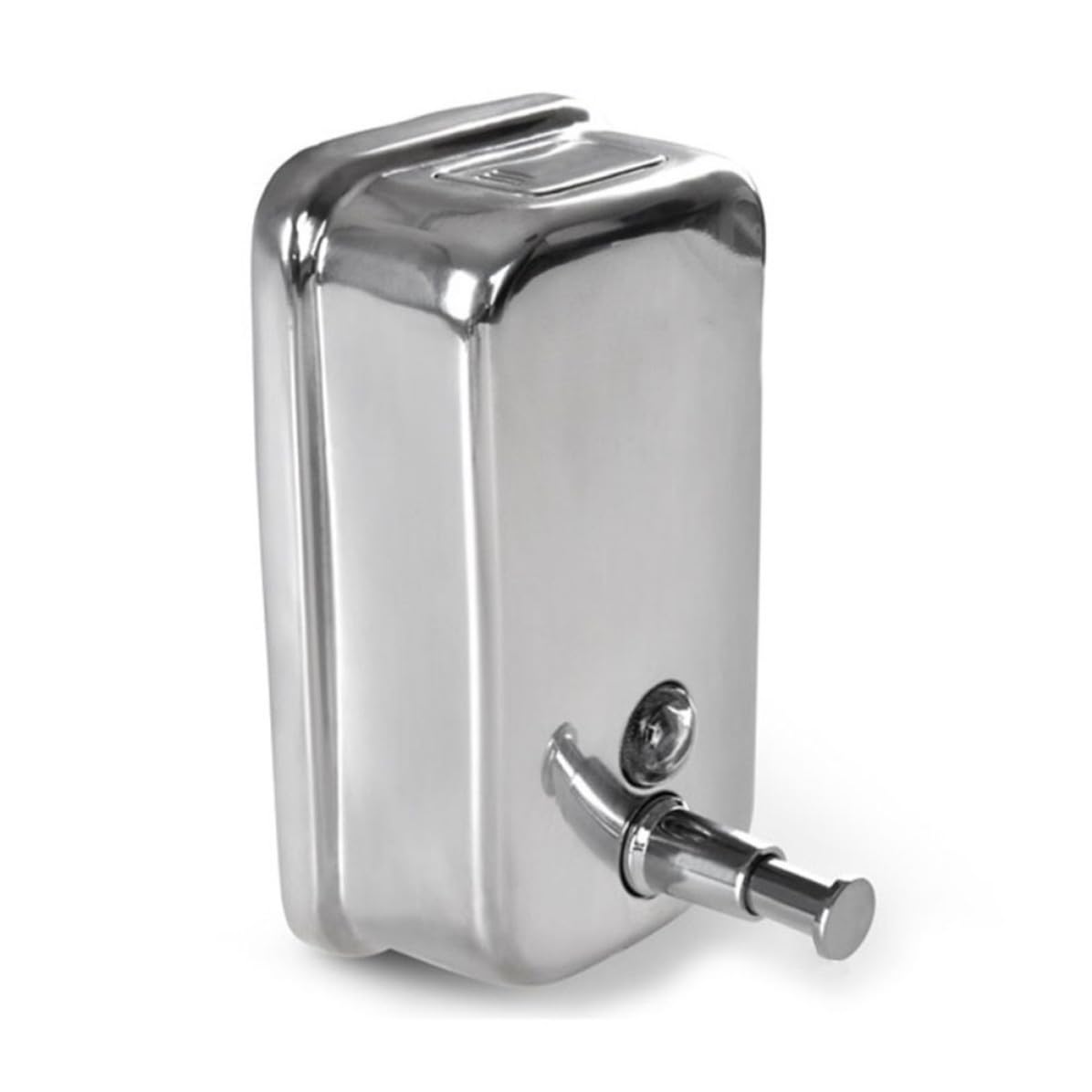 Dispensador de Jabón Líquido Capacidad 1000ml Recargable de Acero Inoxidable Diseño Montado en Pared para Champú y Loción Adecuado para Hotel y Baño Público