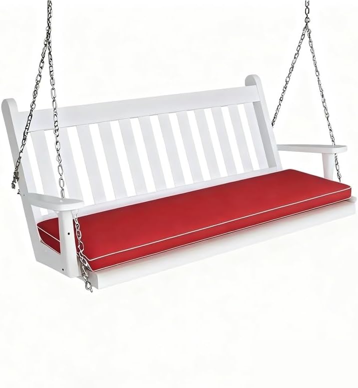 Amazon.co.jp: 防水ガーデンベンチクッション 100cm 40D高密度スポンジ付き 2/3人掛けベンチシートクッション 120cm  パティオ家具ロッキングチェア用 (レッド、160x30x5cm) : ホーム＆キッチン 防水 屋外ベンチクッション 120x45cm 厚手 滑り止め 紐付き 高密度スポンジ ガーデンベンチ チェア デッキ プールサイド用