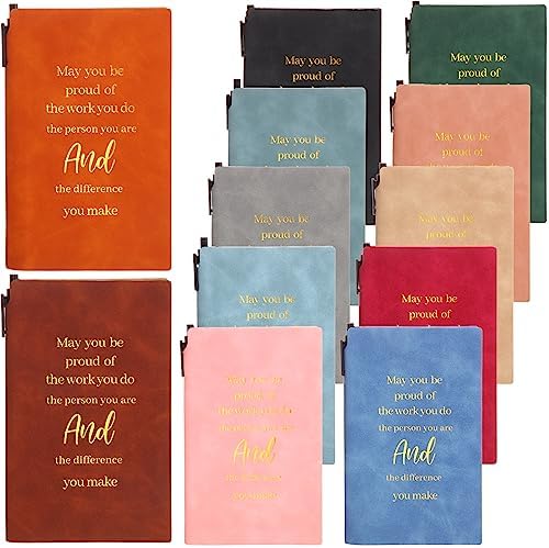 Uiifan 40 Pcs Employee Appreciation Gifts Bulk A6 Leather - View #4