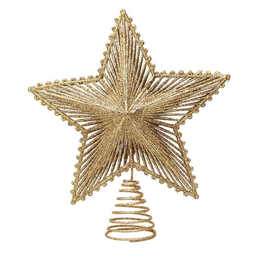 Valentine Day Tree Topper Glitter Star Tree Topper for Valentine's Day Party Wedding Holiday Ornament Home Decoration