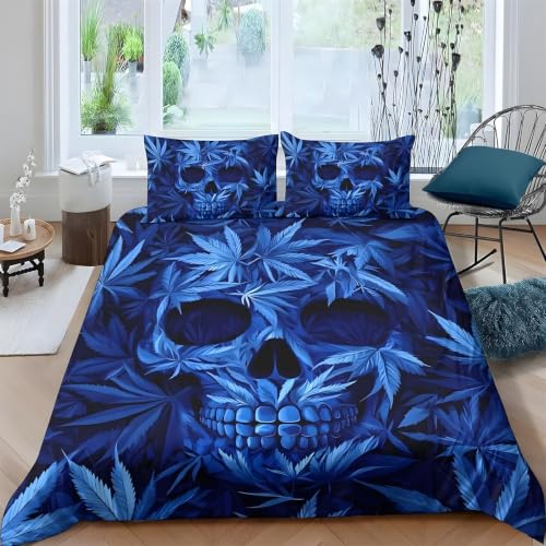 Housse couette 140x200 douce pour lit simple avec 2 taies 65x65 - 4