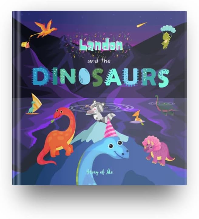 Story of Me Dinosaurs Personalied Kids Book –