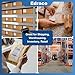8 Rolls Desktop Thermal Transfer Ribbons -Enhanced Wax, 4.33