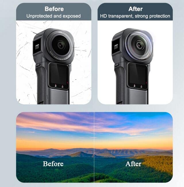Insta360 ONE RS/R用360度レンズモジュール（レンズカバー付） Insta360 ONE RS/R用360度レンズモジュール（レンズカバー付