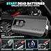 Afolonsh Car Jump Starter 4000A, Jump Starter Battery Pack for 8.0L Gas and 6.0L Diesel, 12V Portable Jump Box with LED Light for Car Dead Battery Start